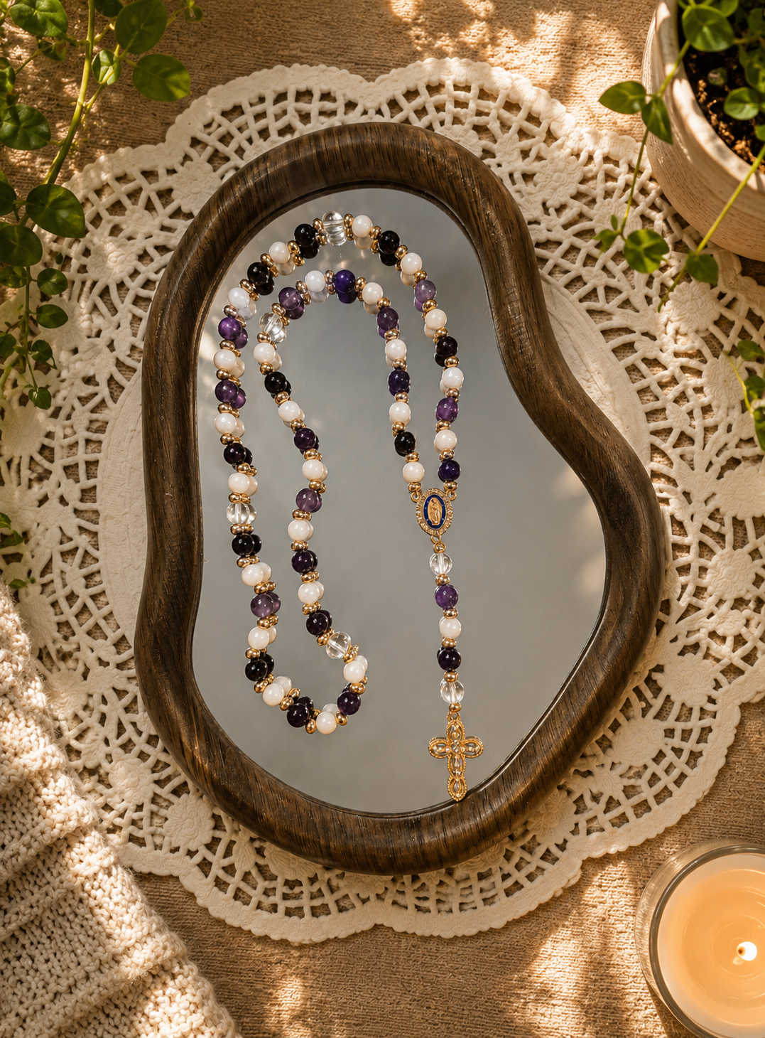 Chapelet violet